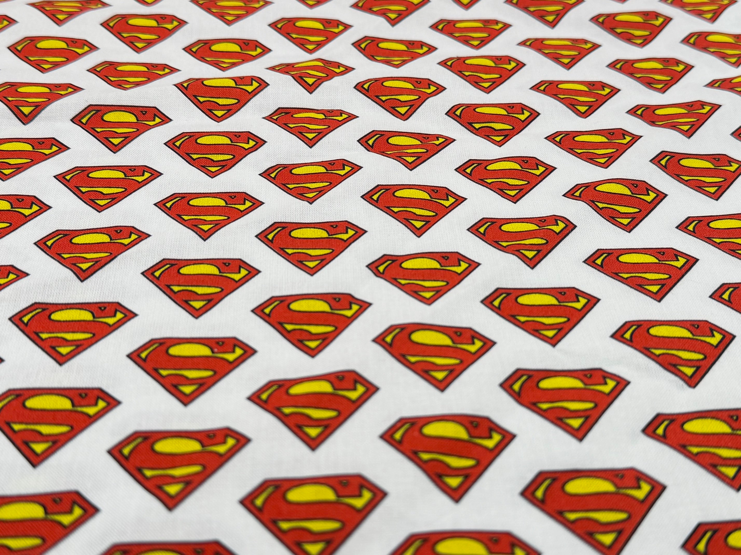 Little Johnny DC Superman Classic Badge | Licensed Digital Print Cotton
