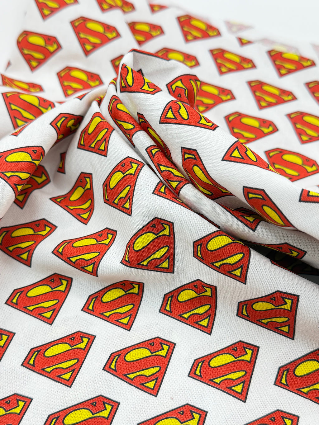 Little Johnny DC Superman Classic Badge | Licensed Digital Print Cotton