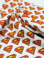 Little Johnny DC Superman Classic Badge | Licensed Digital Print Cotton