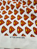 Little Johnny DC Superman Classic Badge | Licensed Digital Print Cotton