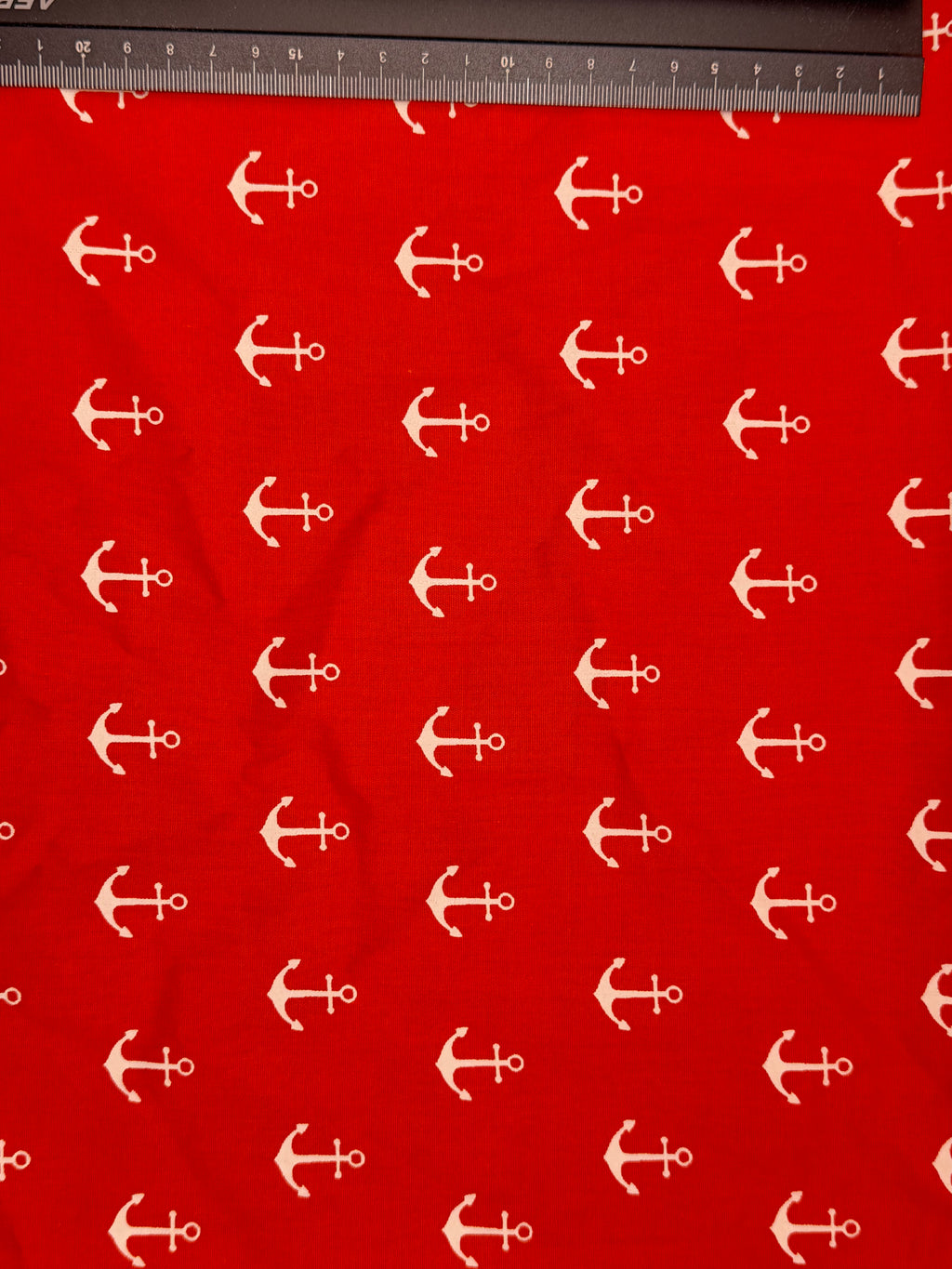 Poppy Europe - Red Anchor Party Printed Cotton