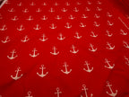 Poppy Europe - Red Anchor Party Printed Cotton
