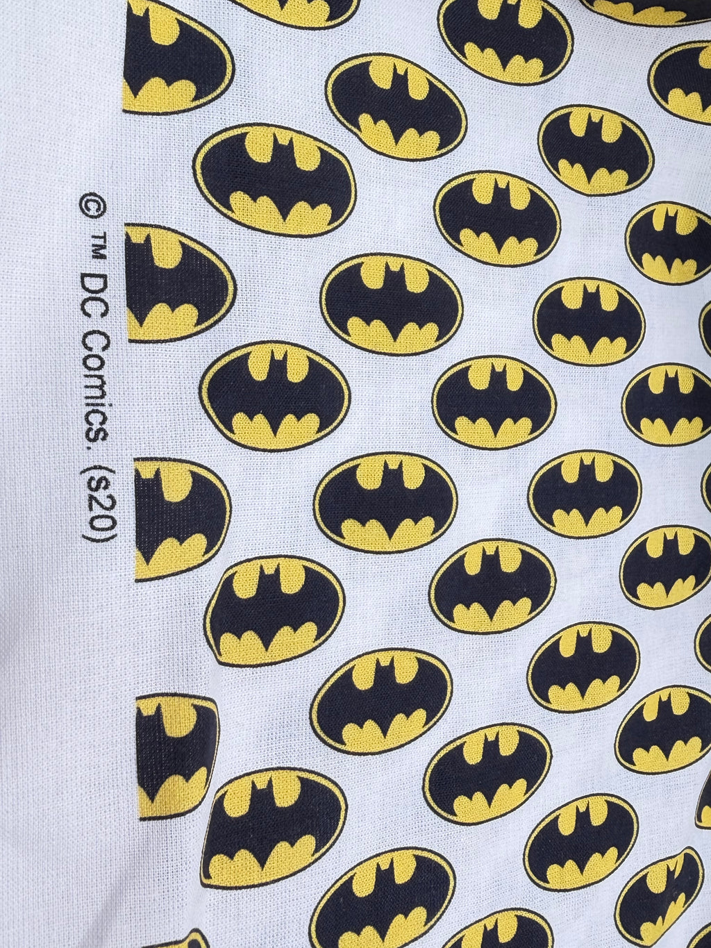 Little Johnny Batman Classic Badge | Licensed Digital Print Cotton