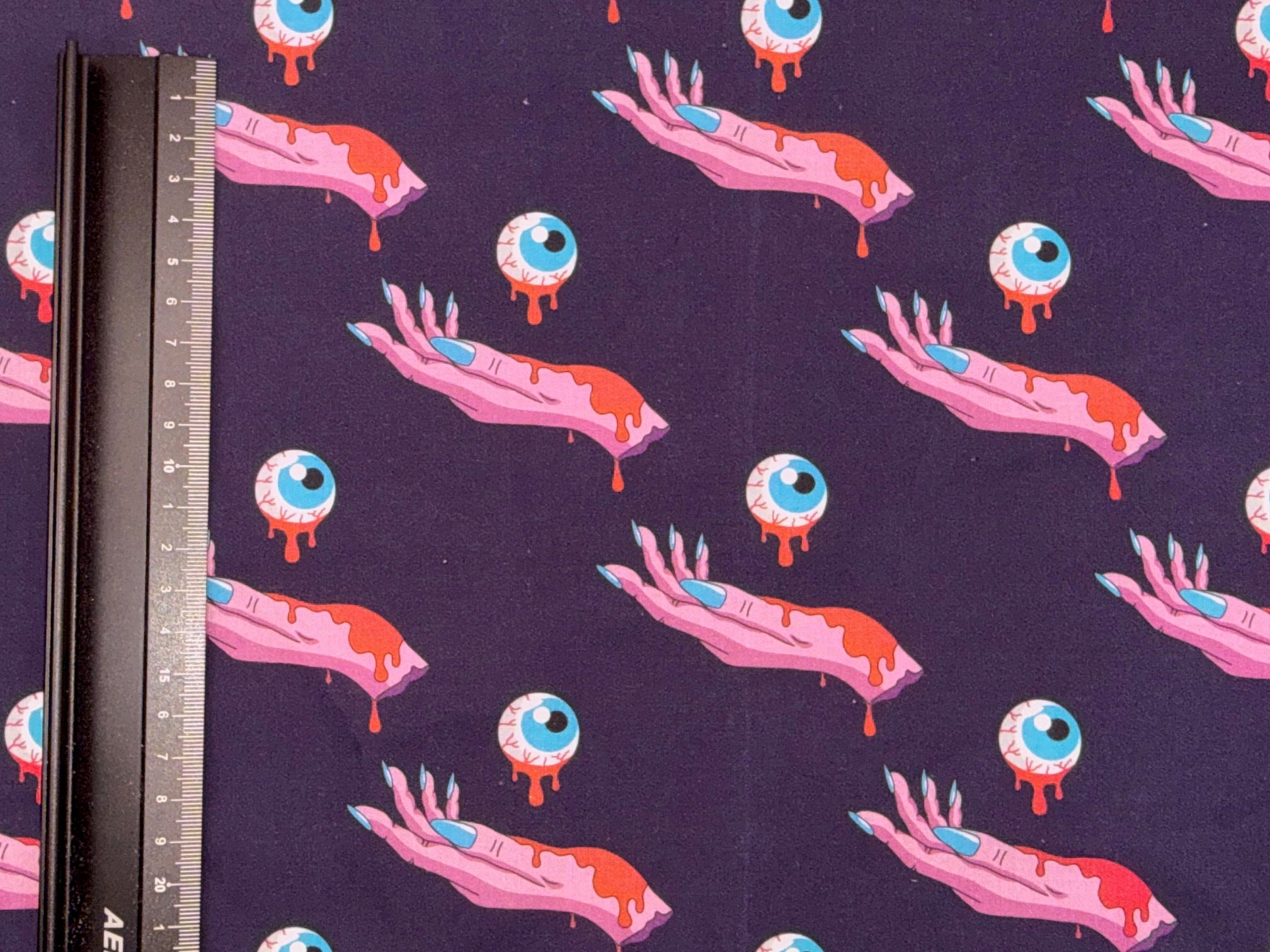 Little Johnny Zombie Hands | Cotton Print