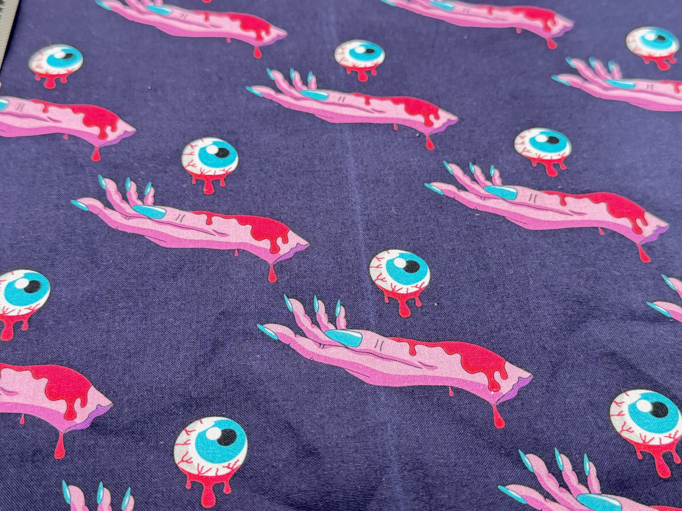 Little Johnny Zombie Hands | Cotton Print