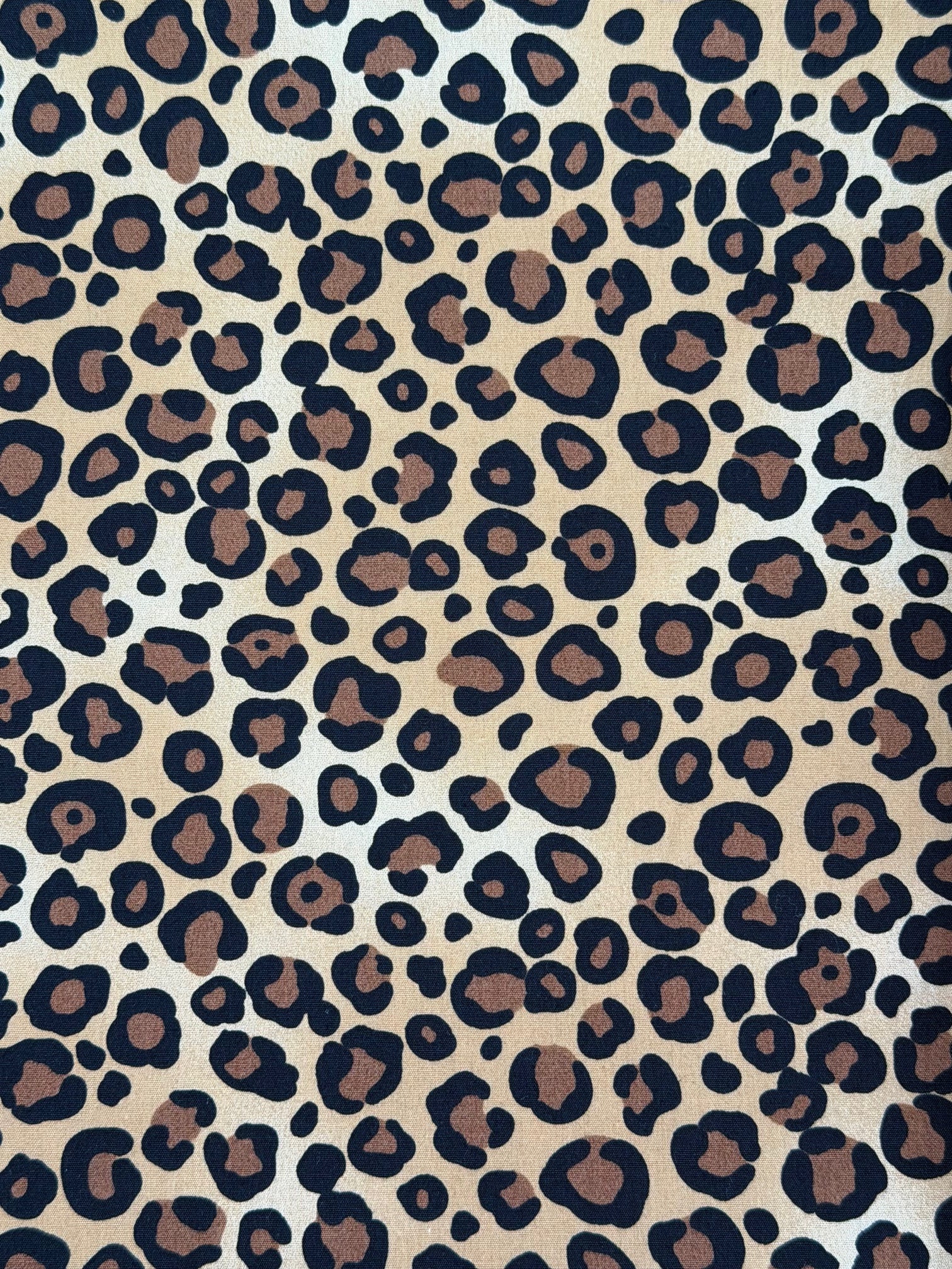 Rose & Hubble Leopard Print | 112cm Wide | Cotton Poplin