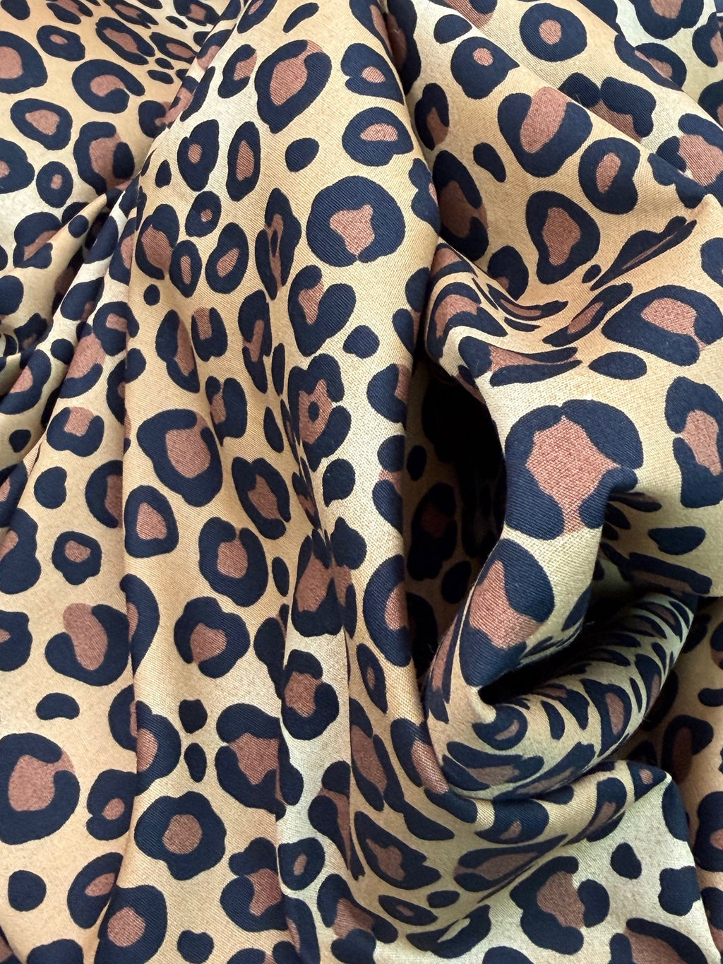 Rose & Hubble Leopard Print | 112cm Wide | Cotton Poplin