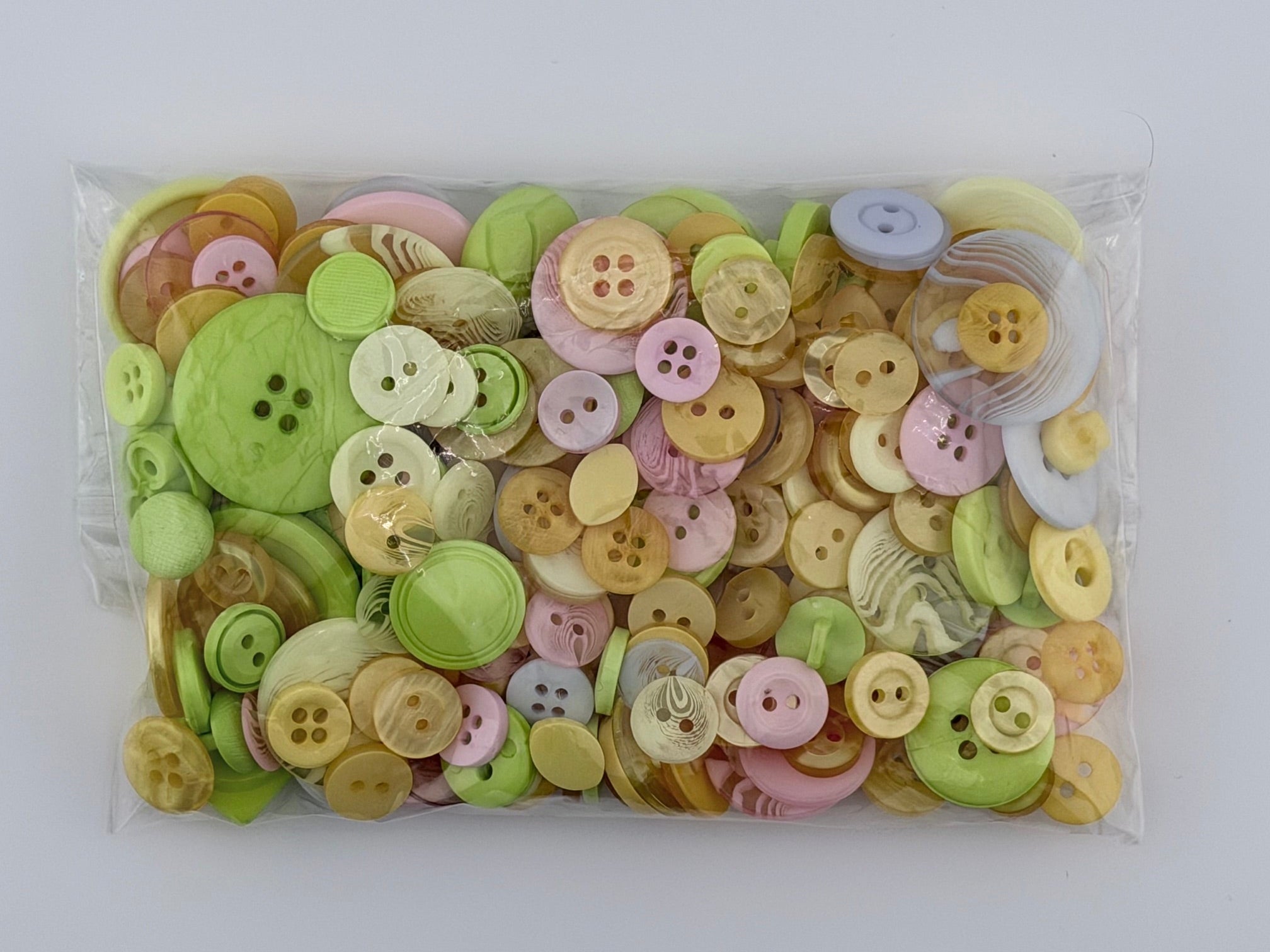 100g Assorted Buttons - Spring Selection