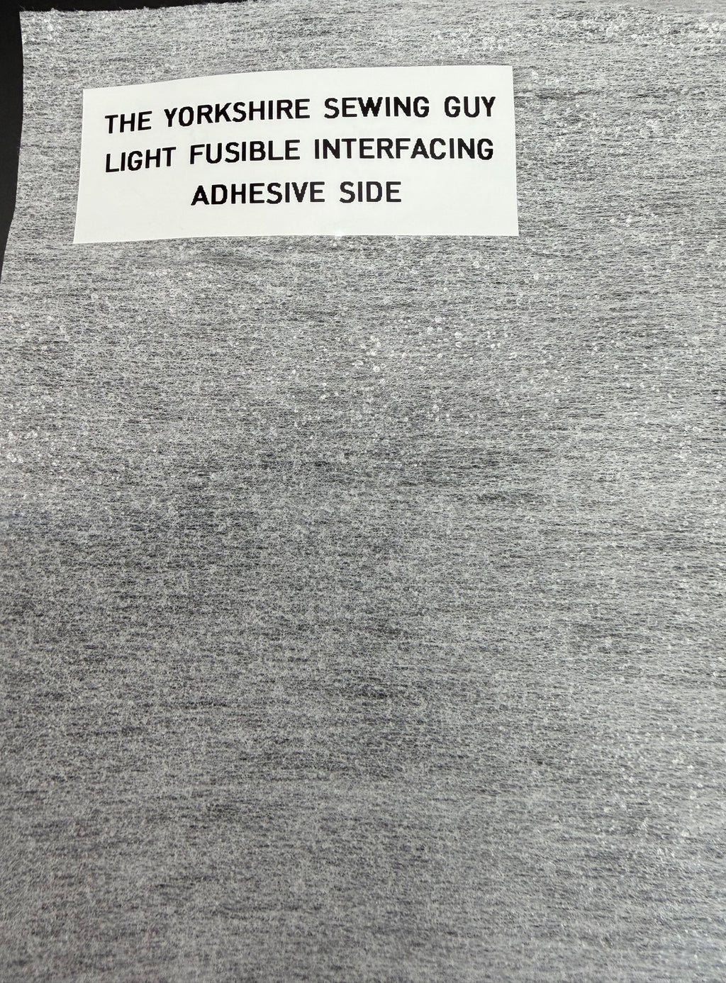 White Fusible Iron-On Interfacing – Light, Medium & Heavy Weight