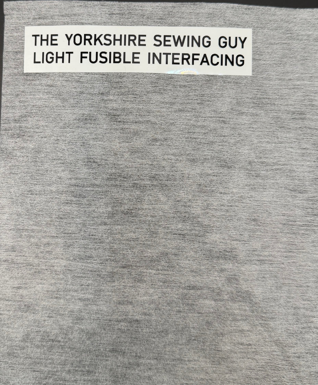 White Fusible Iron-On Interfacing – Light, Medium & Heavy Weight