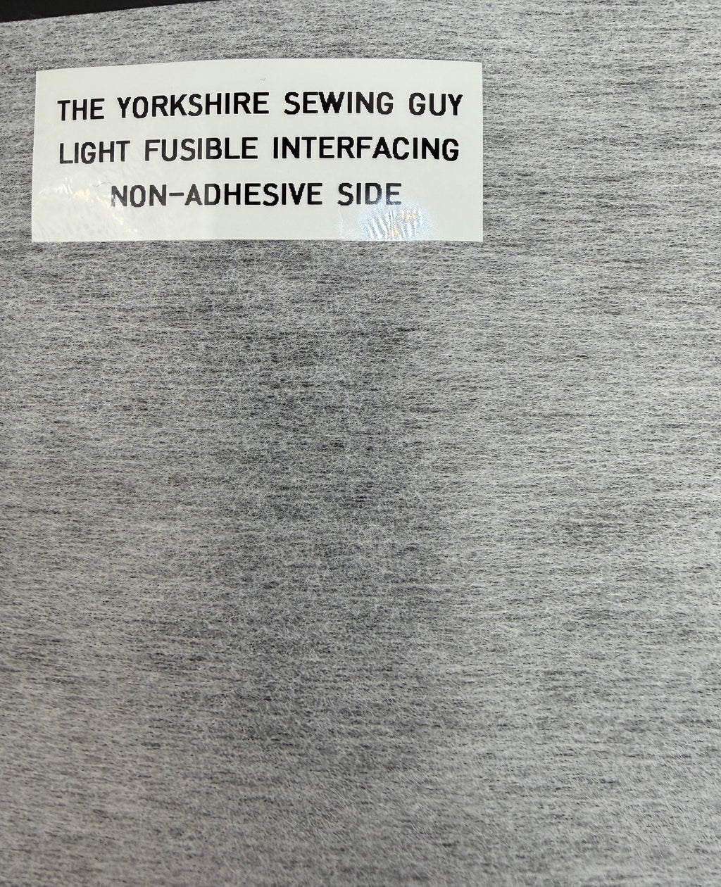 White Fusible Iron-On Interfacing – Light, Medium & Heavy Weight