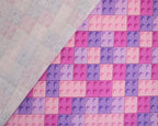 Little Johnny Pink Block Party 100% Cotton Fabric