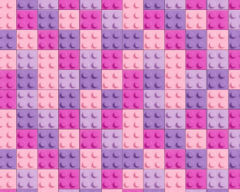 Little Johnny Pink Block Party 100% Cotton Fabric