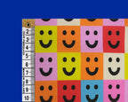 Little Johnny Johnny's Happy Grid 100% Cotton Fabric
