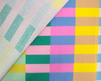 Little Johnny Rhythmic Stripes Multicolour 100% Cotton Fabric