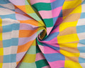 Little Johnny Rhythmic Stripes Multicolour 100% Cotton Fabric