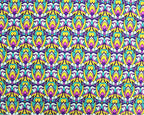 Little Johnny Digital Art Nouveau Multicolour 100% Cotton Fabric
