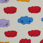 Little Johnny Female Dreams Cream 100% Cotton Fabric