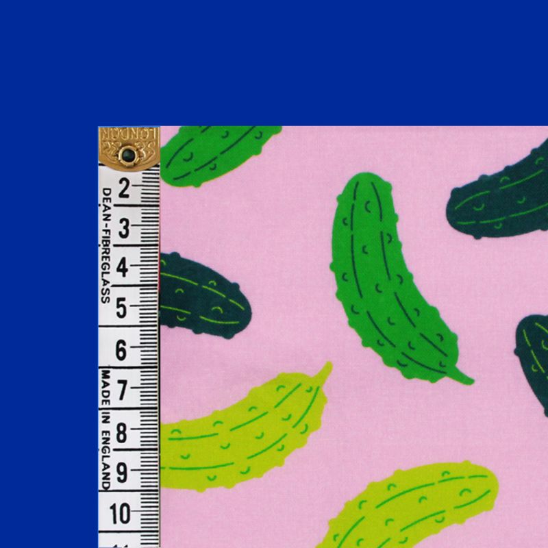 Little Johnny Pickle Paradise Pink 100% Cotton Fabric