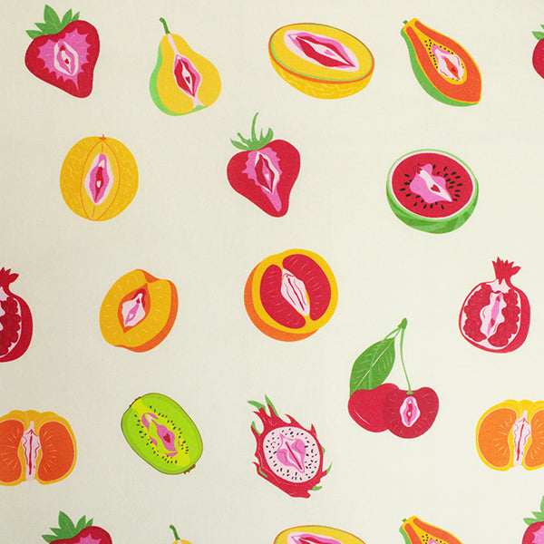 Little Johnny Forbidden Garden Cream 100% Cotton Fabric