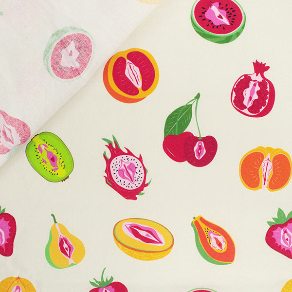 Little Johnny Forbidden Garden Cream 100% Cotton Fabric