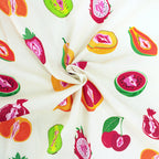 Little Johnny Forbidden Garden Cream 100% Cotton Fabric