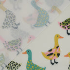 Little Johnny Wild Flock Cream Polycotton Fabric