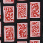Little Johnny Royal Flush Midnight Polycotton Fabric