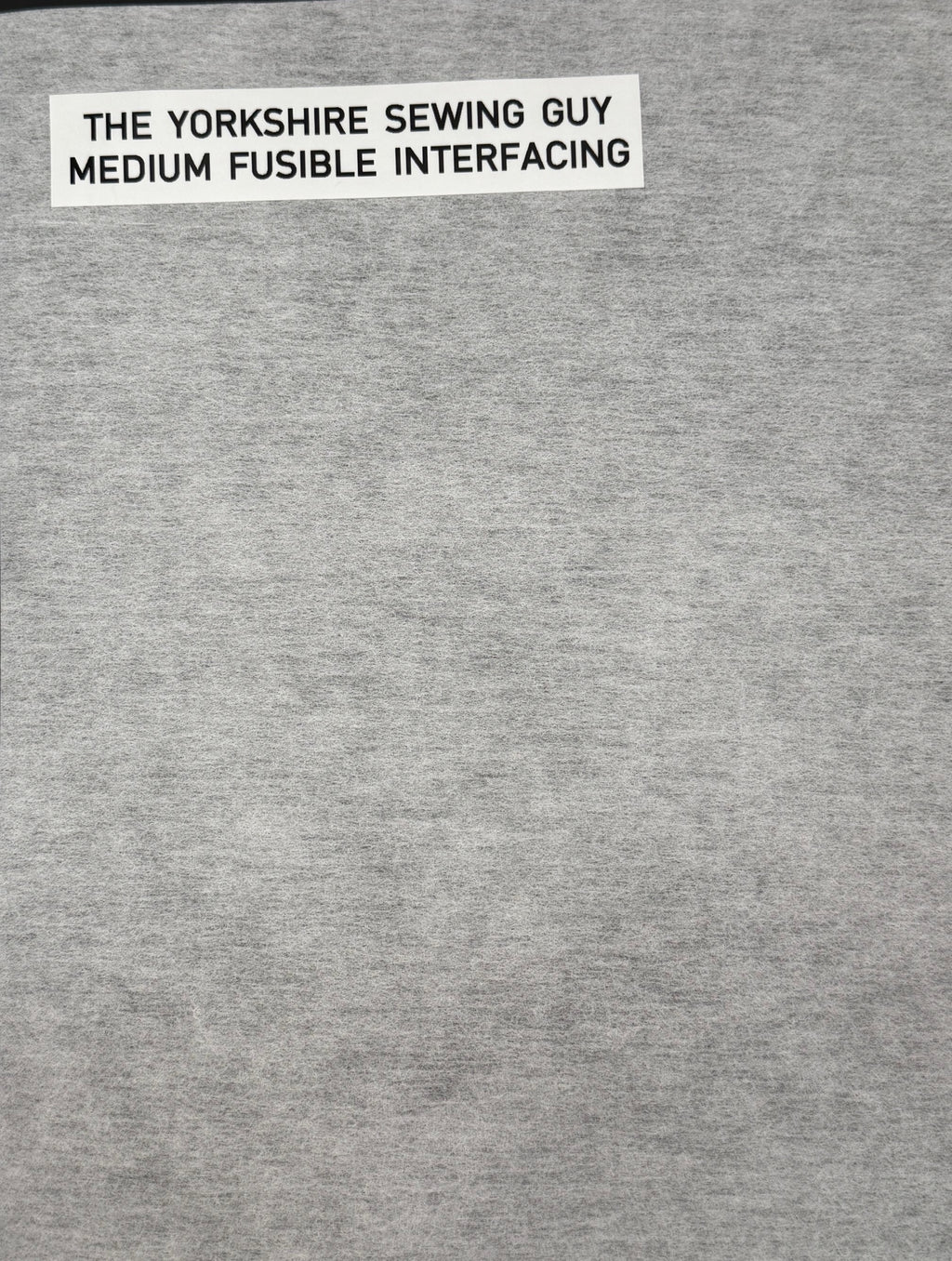White Fusible Iron-On Interfacing – Light, Medium & Heavy Weight