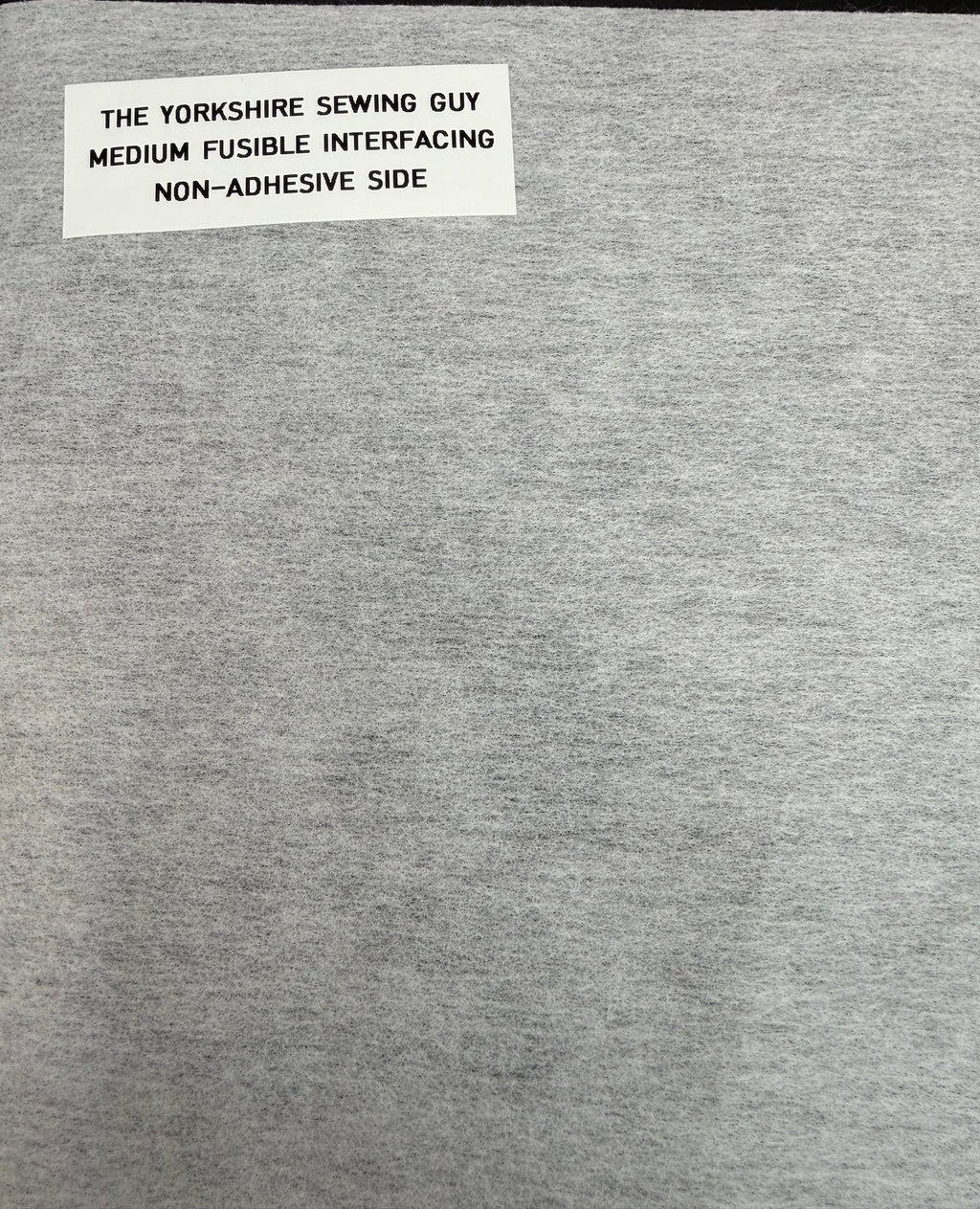 White Fusible Iron-On Interfacing – Light, Medium & Heavy Weight