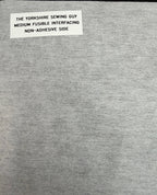 White Fusible Iron-On Interfacing – Light, Medium & Heavy Weight