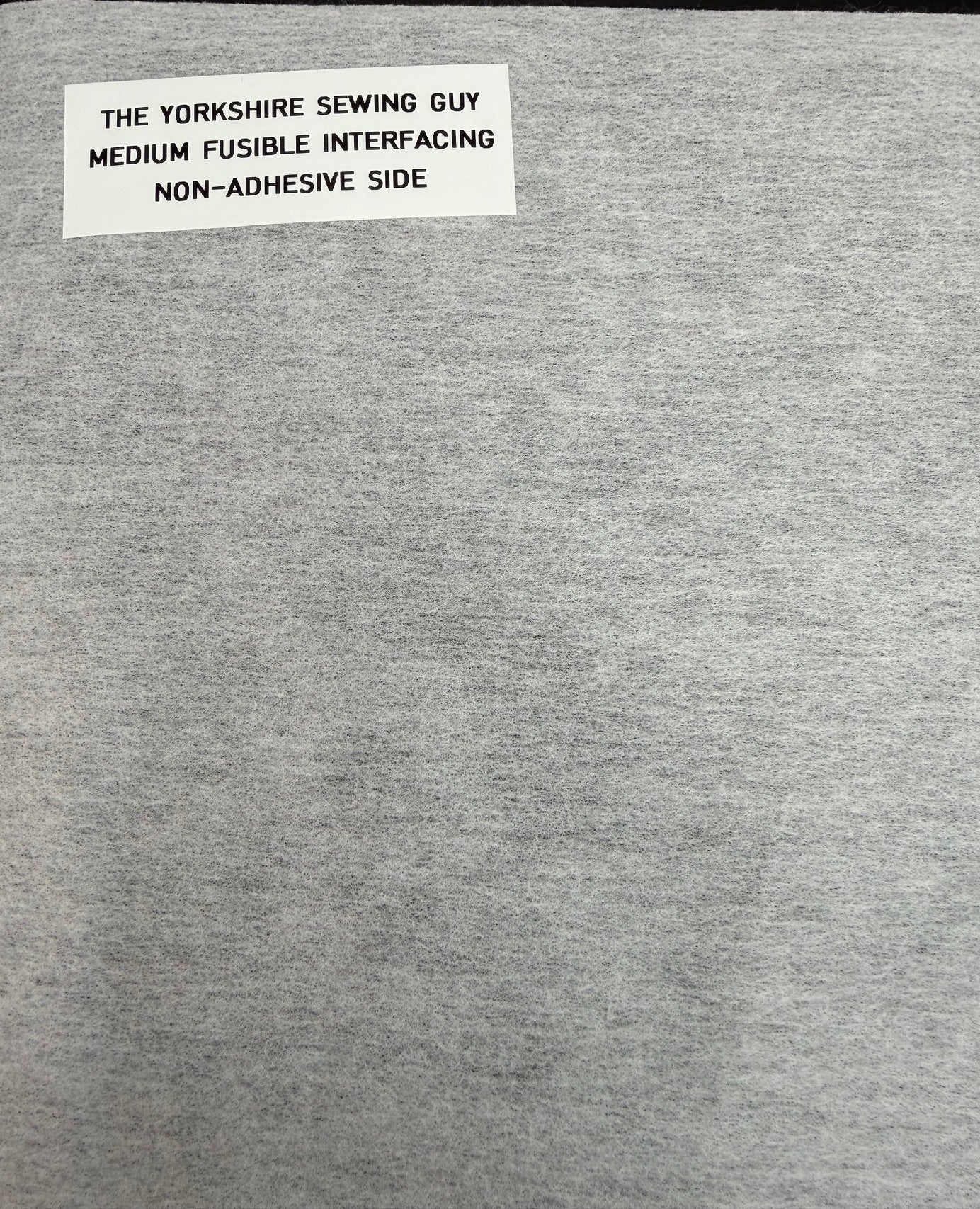 White Fusible Iron-On Interfacing – Light, Medium & Heavy Weight