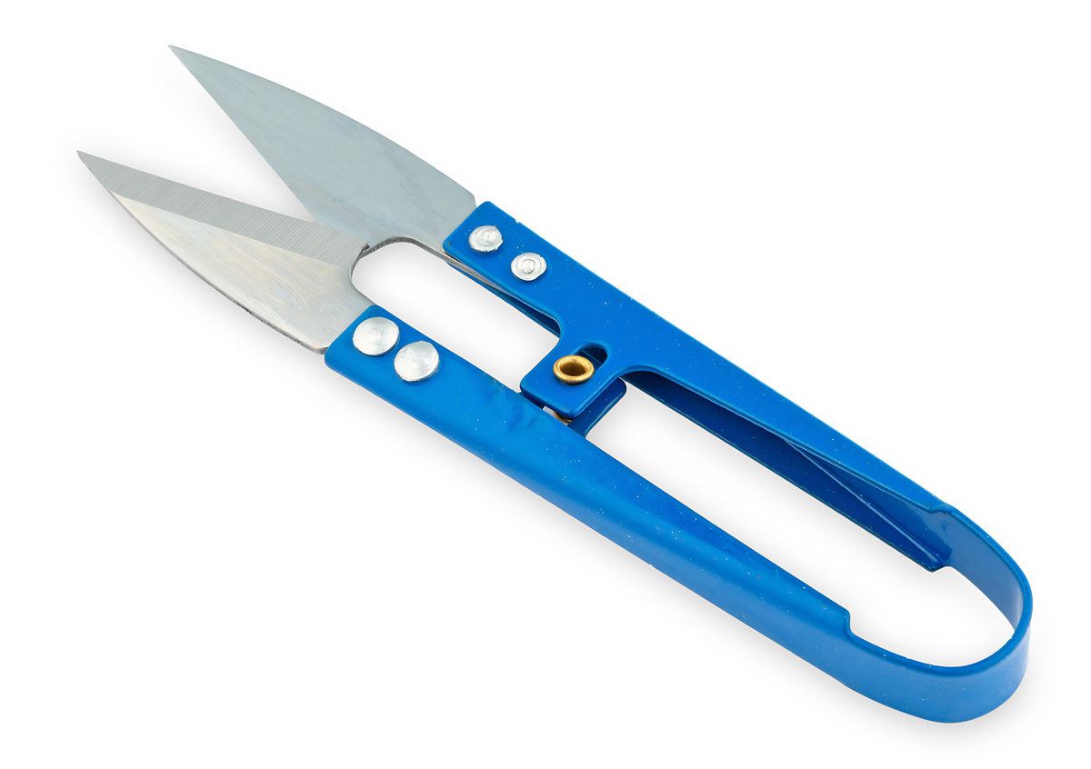 Metal Spring-Loaded Thread Snips with 32mm Blade
