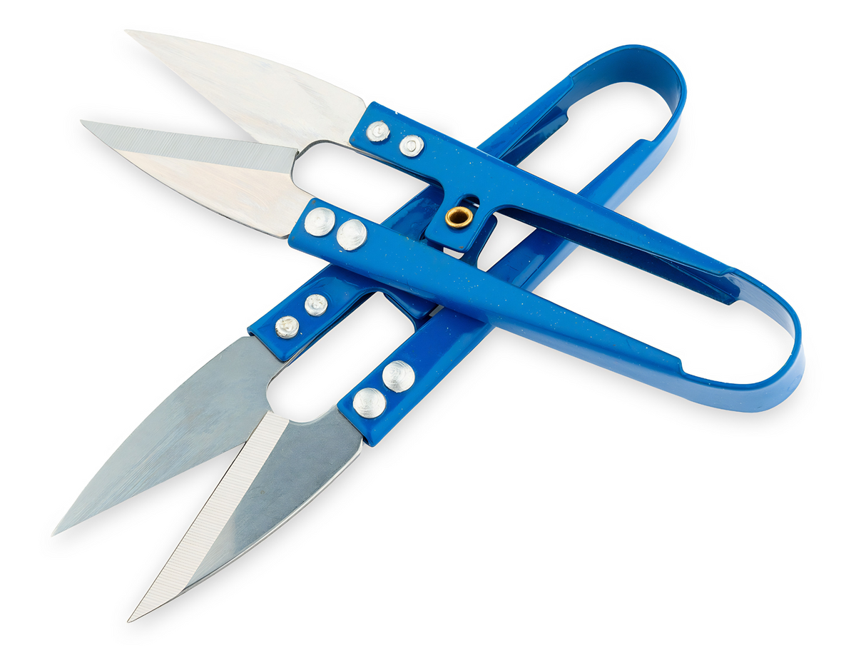 Metal Spring-Loaded Thread Snips with 32mm Blade