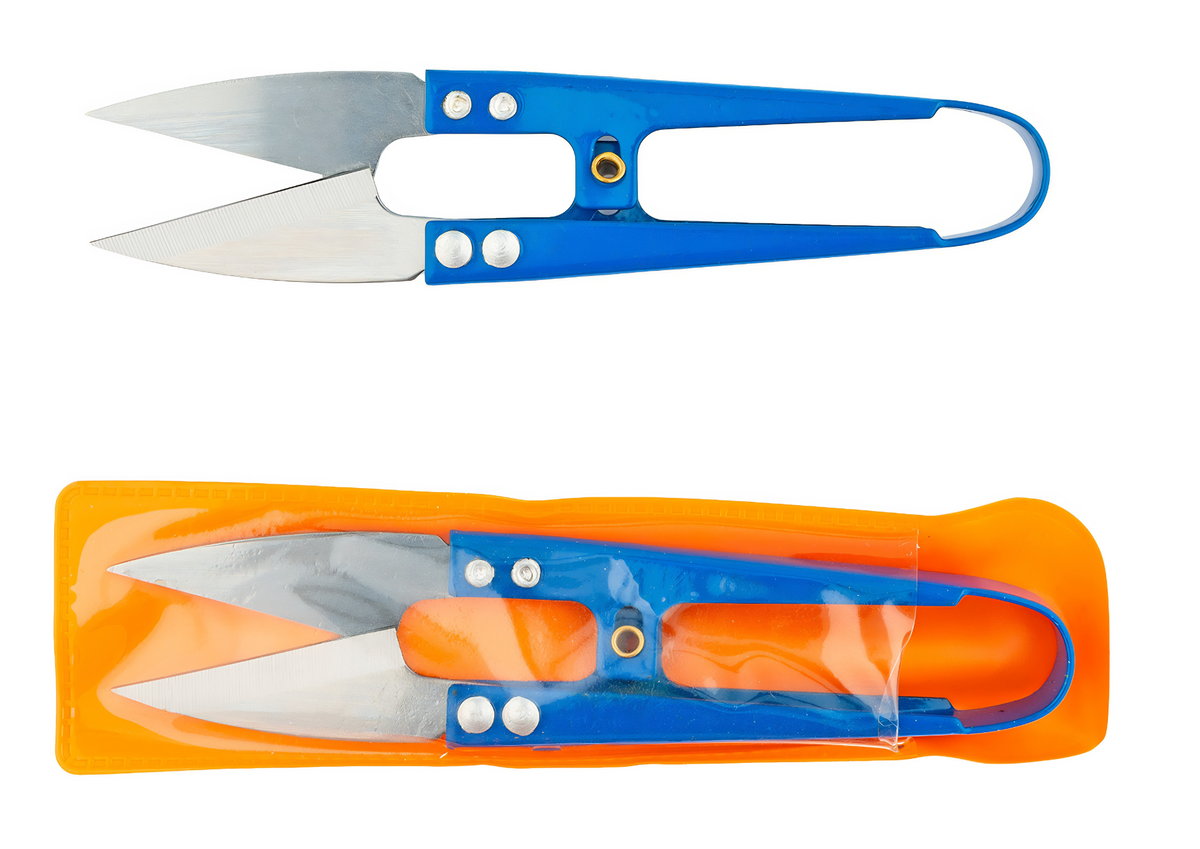 Metal Spring-Loaded Thread Snips with 32mm Blade