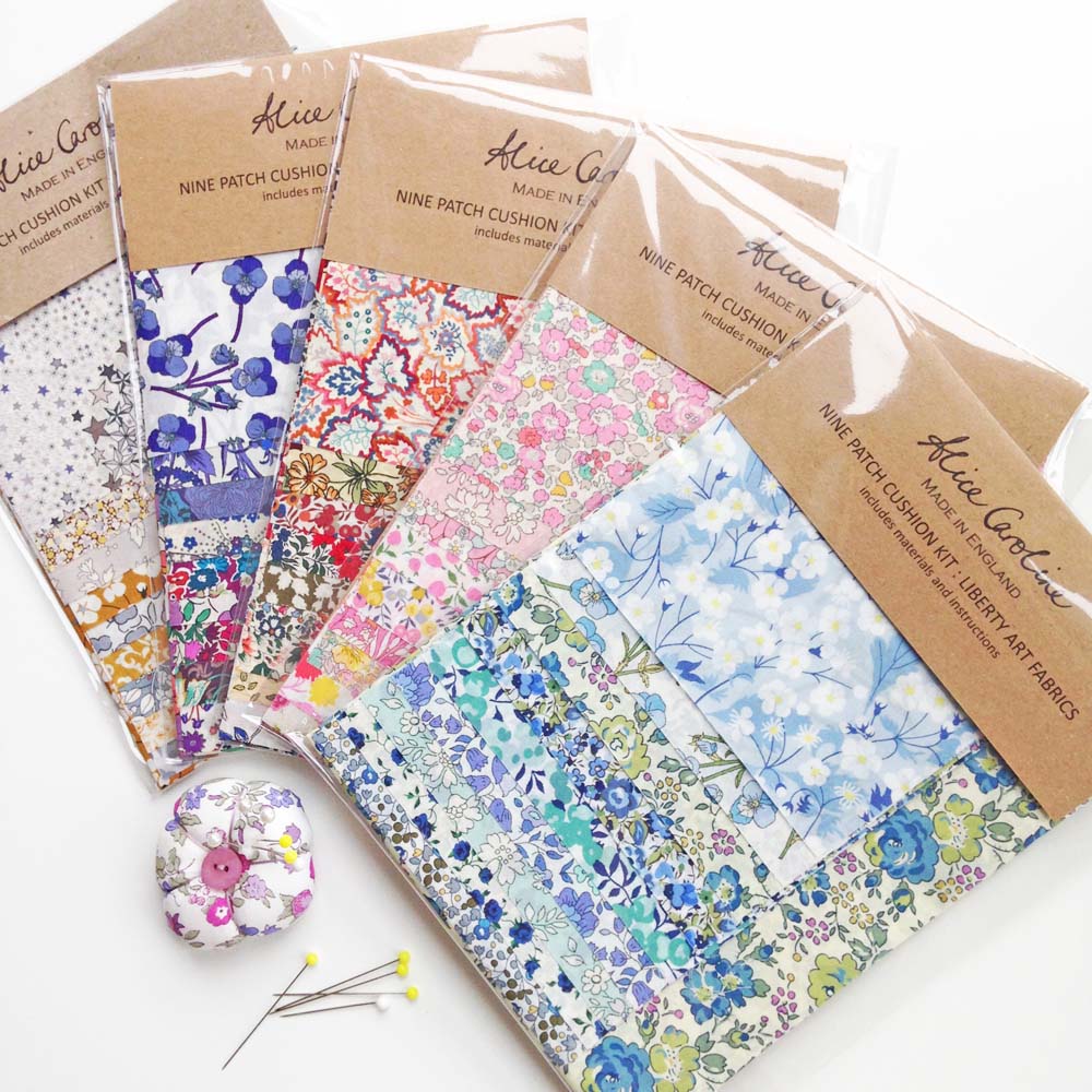 Alice Caroline Nine Patch Cushion Kit – Liberty Tana Lawn®