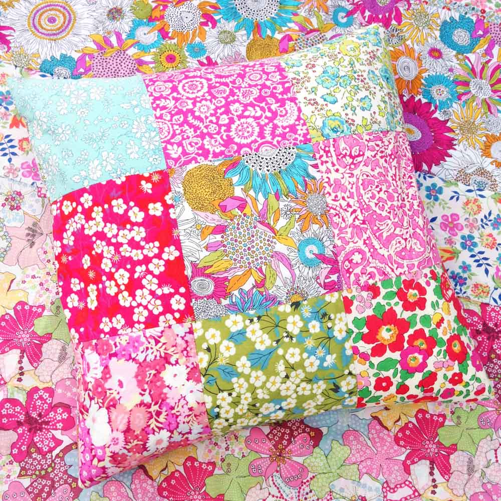 Alice Caroline Nine Patch Cushion Kit – Liberty Tana Lawn®