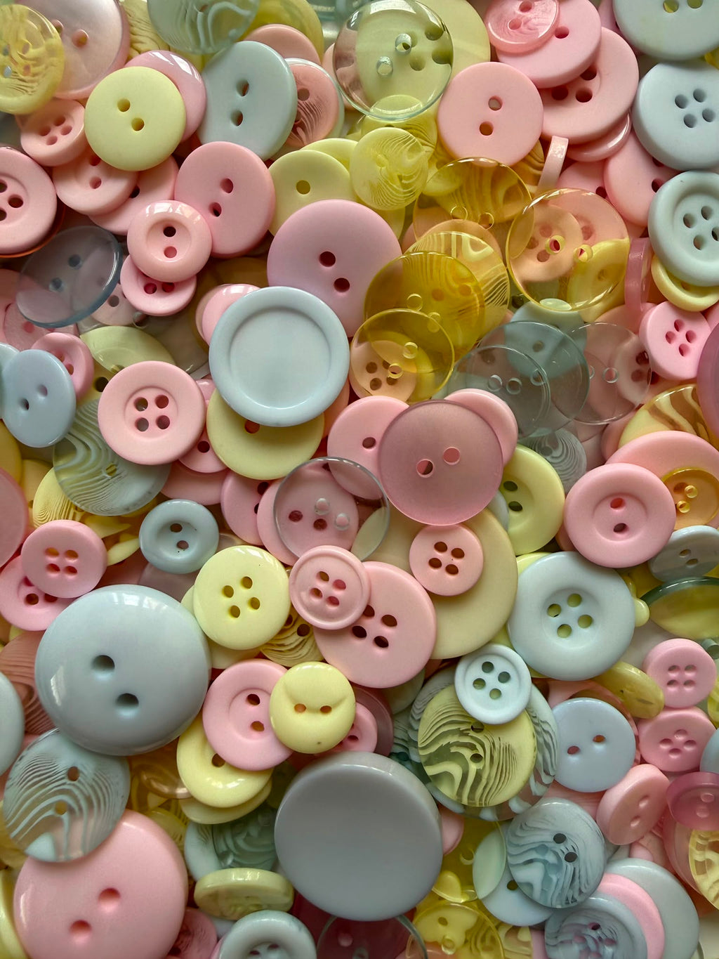 100g Assorted Buttons - Nursery Selection