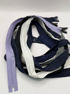 Opti #3 Nylon Zippers – Mixed Colour 10 Pack (36cm–60cm)