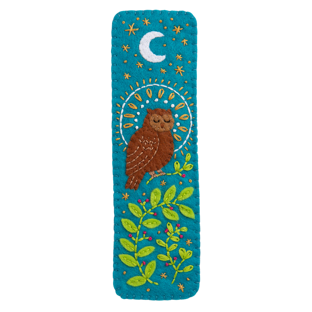 Hawthorn Handmade Owl Bookmark Felt Craft Kit for Beginners