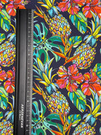 Rose & Hubble Pineapple Print | 112cm Wide | Cotton Poplin
