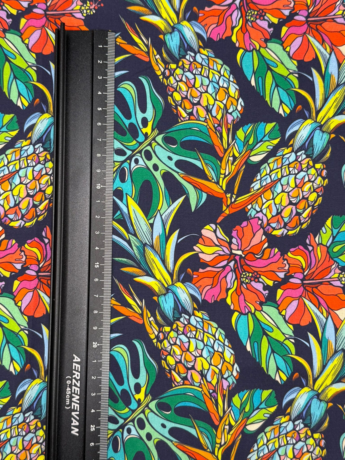 Rose & Hubble Pineapple Print | 112cm Wide | Cotton Poplin