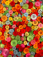 100g Assorted Buttons - Summer Selection