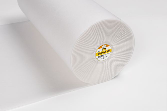 Vlieseline Style-Vil Fix Foam Fusible Iron-On Interfacing – White | 72cm Wide
