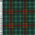 Christmas Green Tartan Polycotton Fabric | 110cm Wide | 80/20 Poly Cotton