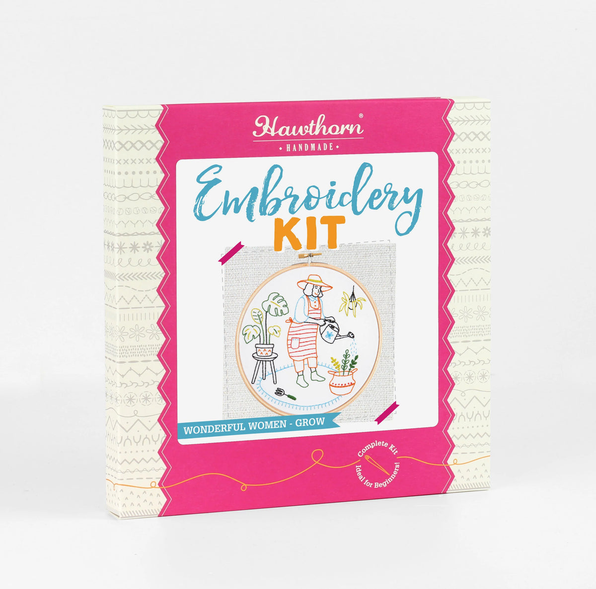 Hawthorn Handmade Grow Gardening Embroidery Kit for Beginners