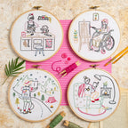 Hawthorn Handmade Grow Gardening Embroidery Kit for Beginners