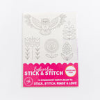 Hawthorn Handmade Woodland Folk Stick & Stitch Embroidery Pack
