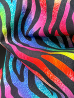Rose & Hubble Bright Zebra Print | 112cm Wide | Cotton Poplin