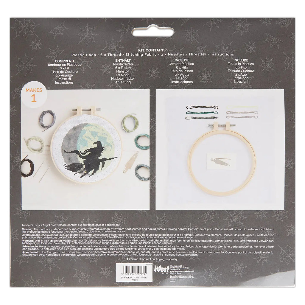 Cross Stitch Kit - Moon | Simply Make | DSM106294